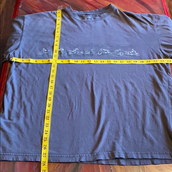 Brown motorcycle tee - Picture 3 of 4